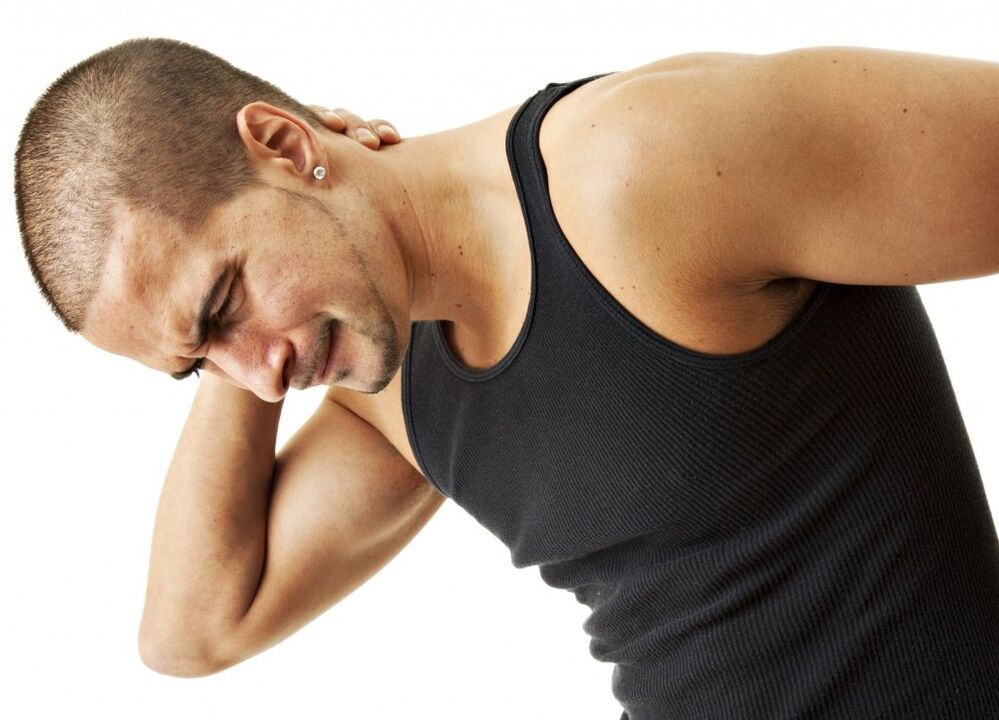 Dor cervical por osteocondrose cervical
